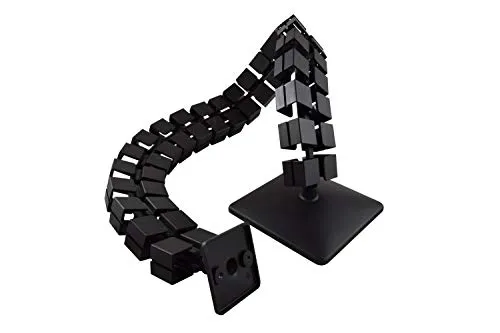 Kabelführung eckig Kuba 1 Länge:759 mm Kabelschlauch Made in Germany von Oskar Lehmann (Schwarz)