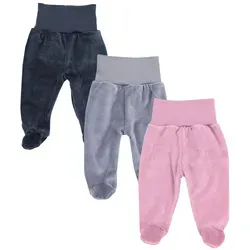 TupTam Mädchen Nicki Baby-Hose mit Fuß 3er Pack von TupTam