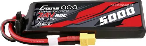 Produktbild Gens ace Modellbau-Akkupack (LiPo) 7.4V 5000 mAh Block XT60