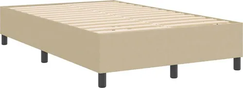 vidaXL Boxspringbett Grau Grün 120 x 200 cm von vidaXL