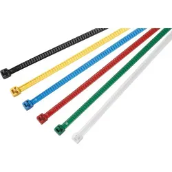 HT 115-00002 - Kabelbinder lösbar 195x4,7 mm, hitzestabil, schwarz