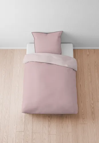 biberna Mako-Satin Bettwäsche 0615211 FEINE Streifen von biberna