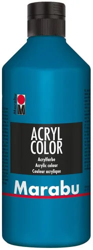 Marabu Acrylfarbe Acryl Color 500 ml cyan 056 von Marabu
