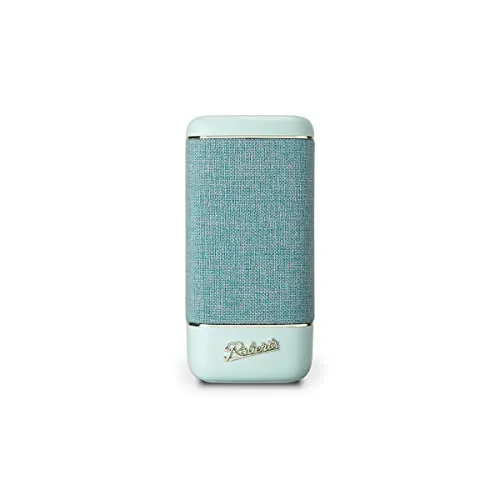 Roberts Bluetooth-Lautsprecher Beacon 335 – Tragbar & Wiederaufladbar, 15h Laufzeit - Tragbarer Bluetooth-Lautsprecher mit 15 Stunden Akkulaufzeit und sattem Klang durch 2 passive Bassradiatoren. Perfekt für drinnen und draußen, zudem mit USB-Anschluss zum Laden von Geräten.