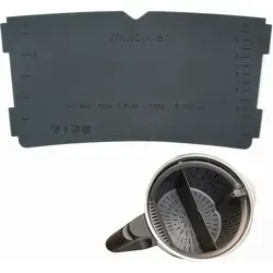 mixcover Garkorbteiler für Thermomix - Gareinsatz-Teiler, platzsparend und multifunktional für gleichzeitiges Garen von Reis und Gemüse