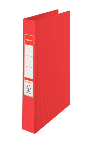 Esselte Ordner DIN-A4 42mm breit Aktenordner Briefordner 2-Ring-Mechanik Rot