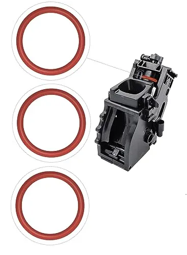 O-Ring Dichtung kompatibel mit Philips Saeco Miele Bosch Gaggia Tchibo Unold Solis Spidem Satrap TurMix König Rotel | Brüheinheit Brühgruppe Anpresskolben Kolben 3 x