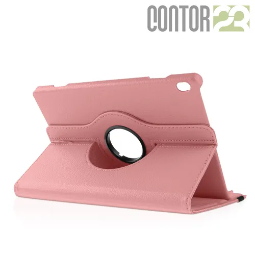 360° Schutzhülle Tasche Case in ROSÉ für 10.1