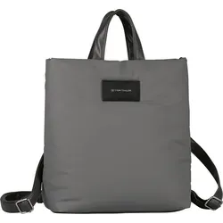 TOM TAILOR Patti Damen Rucksack 13 L Grau - Trendiger, wasserabweisender Backpack mit flexiblem Tragekomfort für jeden Tag
