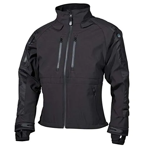 MFH Herren Protect Soft Shell Jacke Schwarz größe L