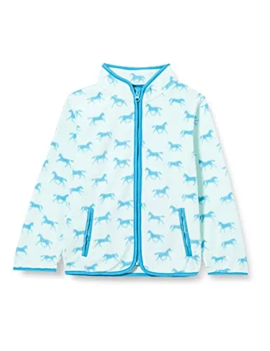 Playshoes Fleece-Jacke Unisex Kinder Outdoor-Oberteil, Pferde, 92