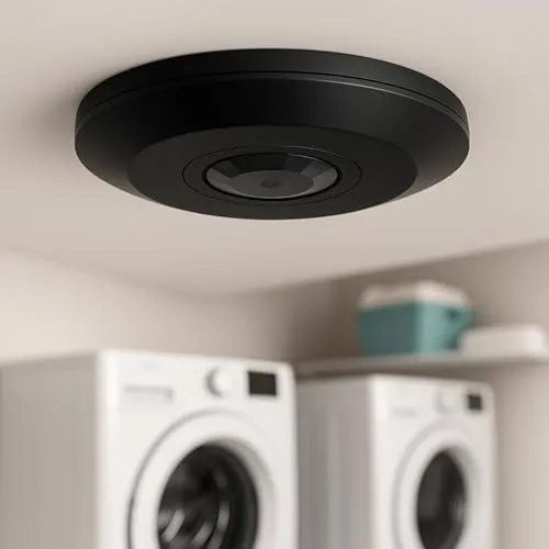 Aufputz Bewegungsmelder, LED geeignet, Black-Edition