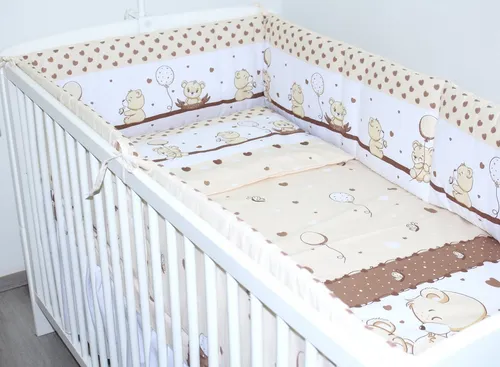 Primawela Bettnestchen 360 cm – Baby Bettumrandung für Geborgenheit