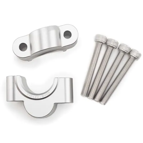 Riser Lenkererhöhung silber 25mm mit ABE passend für BMW R1250R und R1250RS