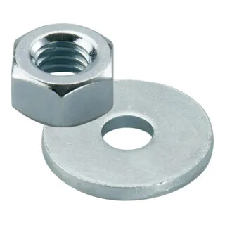 fischer Muttern/Scheiben f. FIS A M24 8.8, 5 Stück von Fischer