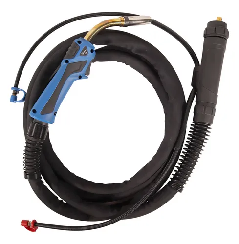 MIG/MAG Schlauchpaket wassergekühlter Schweißbrenner MB 24 / 4m lang - WELDINGER