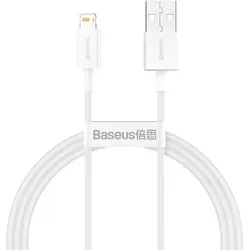 Basetech - Baseus Superior Usb-kabel Ladekabel - Iphone 2.4a 1 M Weiß