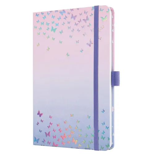 SIGEL Wochen-Kalender Jolie 2026  ca. A5 J6347 Butterfly Confetti Candy