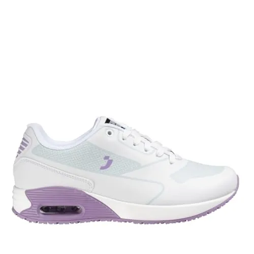 Oxypas Sneaker ELA SRC ESD - Leichter Sportschuh für Gesundheitsfachkräfte - Arbeits- & Schutzkleidung mit antistatischer ESD-Technologie, rutschhemmender Sohle und herausnehmbarem MEMORY FOAM Fußbett für optimalen Komfort und Sicherheit.