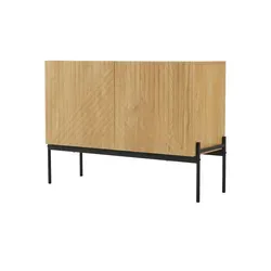 Sideboard , holzfarben , Maße (cm): B: 100 H: 75