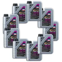 9x 1L LIQUI MOLY Motoröl Top Tec 4500 5W-30