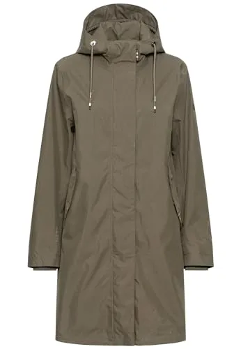 camel active Damen teXXXactive® Funktionsmantel Khaki, womenswear-44