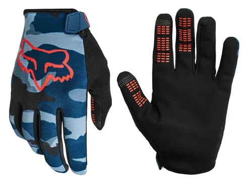 Fox Racing Ranger Glove Motorradhandschuhe Blau Camo S - Hochwertige Motorradhandschuhe mit optimalem Grip und Komfort, ideal für anspruchsvolle Fahrten.
