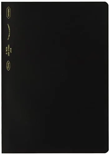 Produktbild Stalogy 018 Editor's Series 1/2 Year Notebook (A5//Black) by