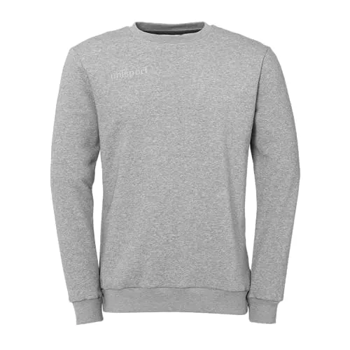 uhlsport Langarm Sweatshirt für Sport und Freizeit - Herren-Sweatshirt im Unisex-Schnitt aus 62% recyceltem Polyester und 38% Bio-Baumwolle, nachhaltig und umweltfreundlich, ideal für Sport und Alltag.