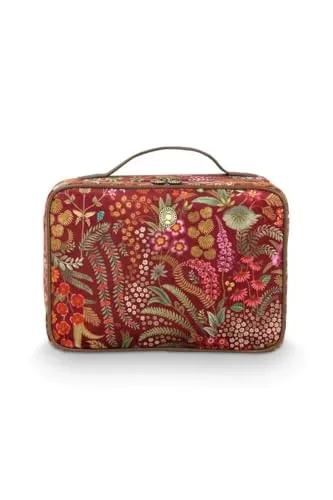 Pip Studio Kosmetiktasche Casey Beauty Case Querida in rot von Pip Studio