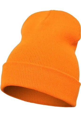 Flexfit Mütze Heavyweight Long Beanie, blaze orange, one size, 1501KC-00581-0050