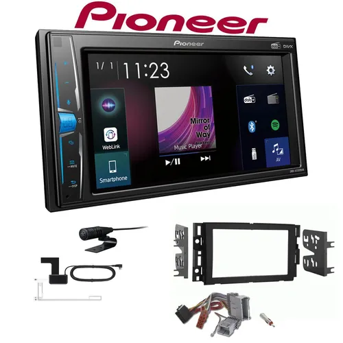 Produktbild Pioneer Multimedia Autoradio Bluetooth DAB+ für GM Hummer H2 Facelift 2007-2010