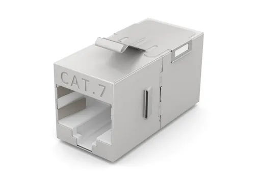 HB-DIGITAL Kabelverbinder-Sortiment Keystone LAN Kabel Verbinder CAT 7 Netzwerkkabel Adapter RJ45, vergoldete Kontakte
