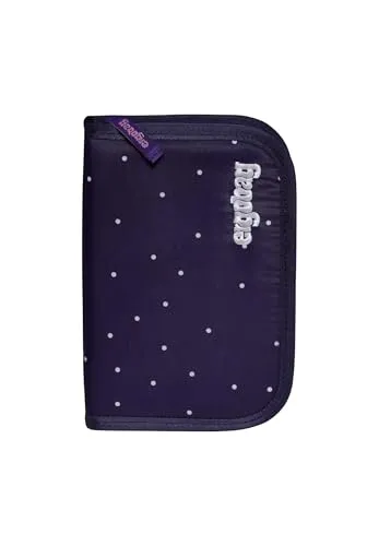 ergobag Federmäppchen Set 22-teilig - Mit Lyra Buntstiften, Stundenplan-Fach und Kleingeldfach, nachhaltig aus 3,3 recycelten PET-Flaschen gefertigt