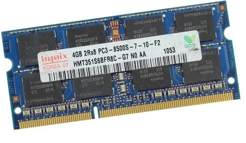 Produktbild 4GB DDR3 Hynix Ram Speicher 1066 Mhz 1067 Mhz MacBook Pro 6,1 6,2 7,1 2010 Apple