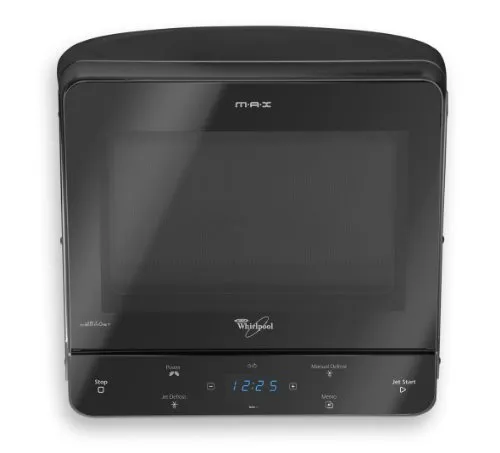 Whirlpool MAX34NB Mikrowelle – Kompakte 13L Haptik in Schwarz