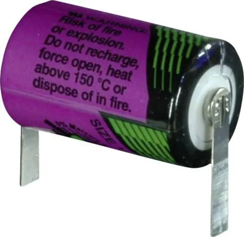 Tadiran Batteries SL 550 T Spezial-Batterie - Spezial-Batterie mit hoher Temperaturbeständigkeit von -55 bis +130 °C, ideal für extreme Anwendungen in anspruchsvollen Umgebungen.