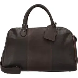 The Chesterfield Brand Liam Reisetasche - Stilvolle Leder Reisetasche 46 cm (braun) - Taschen: Entdecken Sie die elegante Liam Reisetasche aus Leder mit geräumigem Hauptfach und robustem Design - perfekt für Städtereisen und Wochenendausflüge.