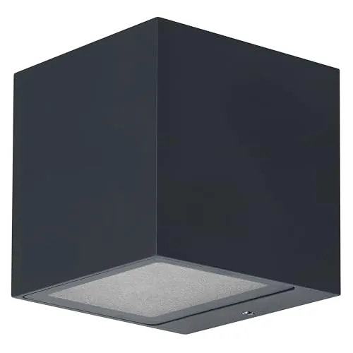 Osram SMART+ WiFi Brick LED Wandleuchte Up/Down Dunkelgrau