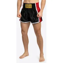 BENLEE Herren Thaibox-Hose BROCKWAY XL, Black - Trainingsbekleidung für Thaiboxer, gefertigt aus 100% Polyester für optimalen Komfort und Bewegungsfreiheit, mit elastischem Bund für perfekten Sitz.