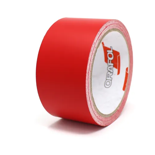 10m Zierstreifen 50mm Matt Rot Auto Motorrad Dekorstreifen Seitenstreifen Folie