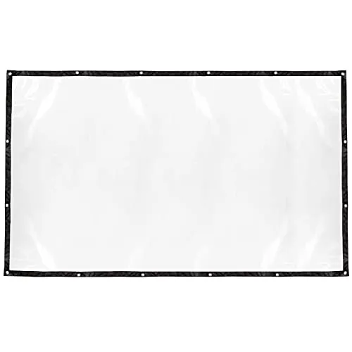 Plcnn 1,5 x 2,5 m transparente Plane, wasserdicht, staubdicht, Abdeckplane mit Ösen, Gartenplane, Pflanzenabdeckung für Terrasse, Überdachung, Outdoor-Möbelbedarf