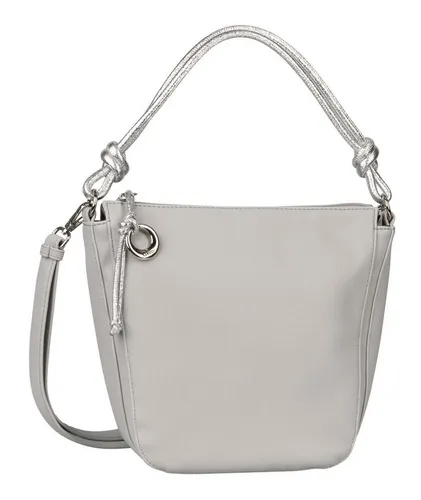 Gabor Schultertasche Cross Bag grau - Handtasche aus 100% Polyurethan mit verstellbarem Schulterriemen, ideal für den täglichen Gebrauch und stilvoll in grau.