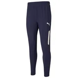 PUMA teamLIGA Training Pants Pro Jogginghose, Peacoat-puma White, Gr. 3XL - Sporthose aus recycelten Materialien mit dryCELL Technologie für optimalen Feuchtigkeitstransport und trockenen Tragekomfort, ideal für Fitness und Training.