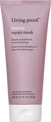 Living Proof Restore Repair Mask 200 ml - Haarmaske für gesundes Haar - Haarmaske zur Reparatur von trockenem, strapaziertem Haar in nur 5 Minuten. Reduziert Bruch um bis zu 70% und sorgt für sichtbar gesünderes, glänzendes Haar.