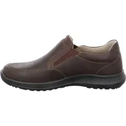 Jomos Campus Slipper in Übergrößen Braun [D2C] 322391 64 370 - Elegante Jomos Slipper in Übergröße für Herren in Braun. Ideal für den Alltag, bieten sie dank H-Weite und hochwertigem Glattleder höchsten Tragekomfort und eine perfekte Passform.