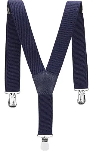 Ladeheid Kinder Hosenträger S2 (60 cm, 4018/25-Dunkelblau)