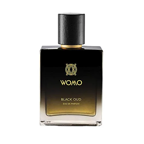WOMO Black Oud Eau de Parfum 100 ml - Herrendüfte mit intensiver Langlebigkeit, fängt die Anziehungskraft der Dunkelheit ein und vereint verführerische Oud-Noten mit würzigen und holzigen Akzenten für einen einzigartigen Stil.