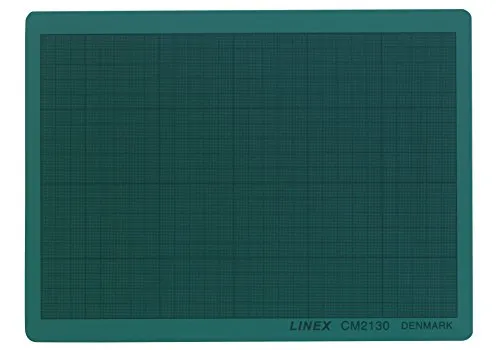 Linex Schneidematte A4 21x30cm, mit mm-Raster, selbstheilende Schnittfläche, grün