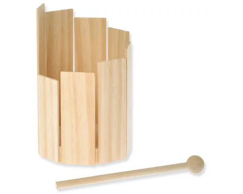 matches21 HOME & HOBBY Xylophon Rührtrommel Holz Bausatz Holzbaukasten